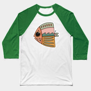 Matilda The Fish Baseball T-Shirt